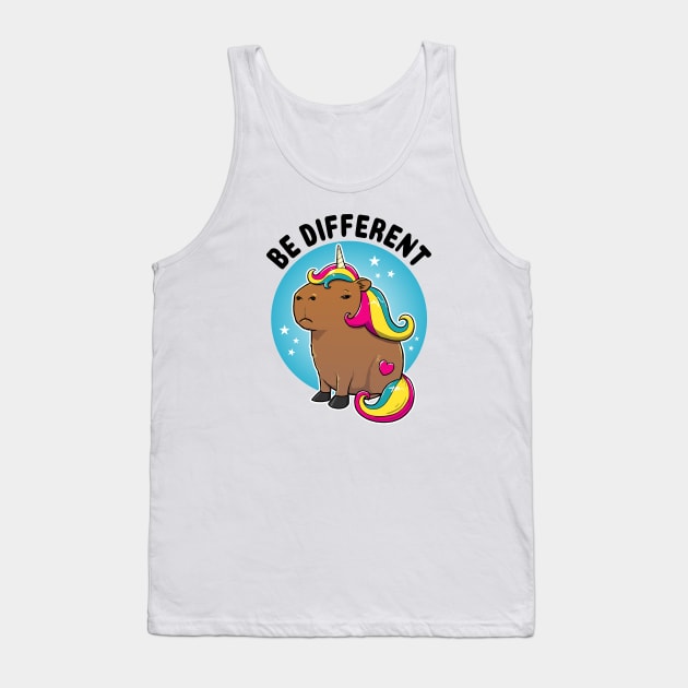 Be different Capybara Unicorn Tank Top by capydays